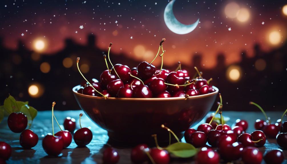 tart cherries aid sleep
